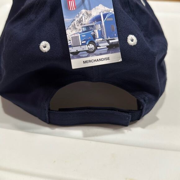 NWT Kenworth Navy Blue Cream Baseball Hat - Picture 3 of 6